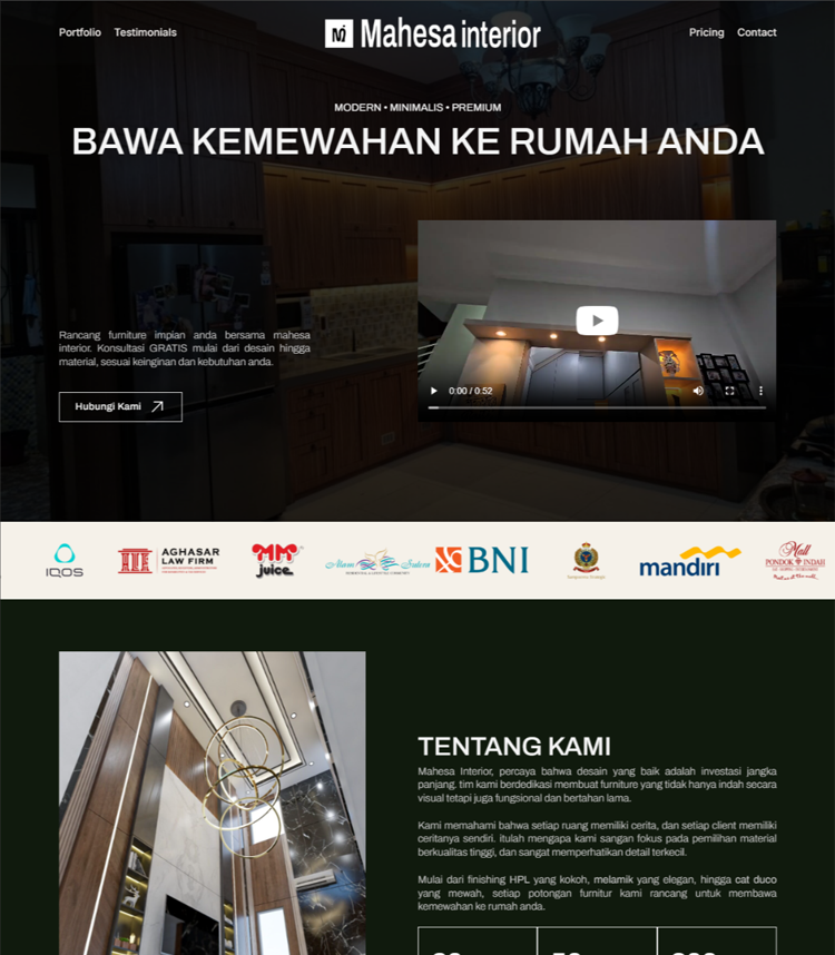 Mahesa Interior
